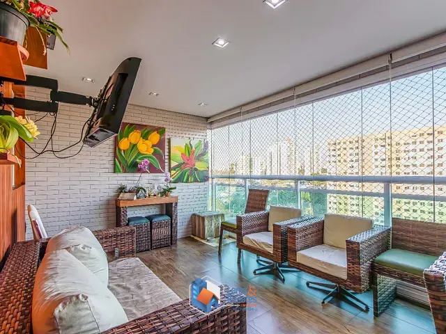Apartamento com 109m² 3 quartos e 3 banheiros, à venda, no bairro Jardim Caravelas em São Paulo