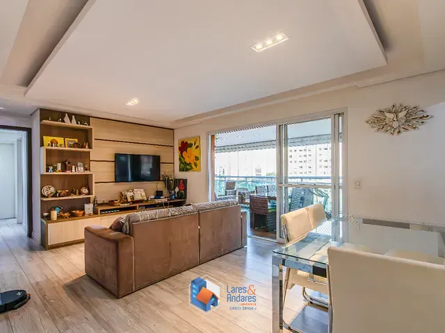 Apartamento com 109m² 3 quartos e 3 banheiros, à venda, no bairro Jardim Caravelas em São Paulo