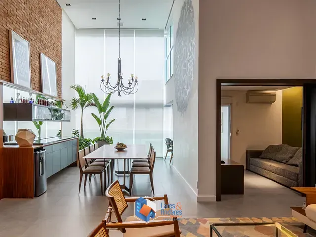 Apartamento com 186m² 3 quartos e 4 banheiros, à venda, no bairro Brooklin em São Paulo