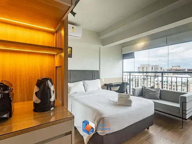 Apartamento com 25m² 1 quarto e 1 banheiro, à venda, no bairro Indianópolis em São Paulo