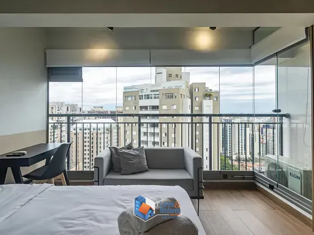 Apartamento com 25m² 1 quarto e 1 banheiro, à venda, no bairro Indianópolis em São Paulo