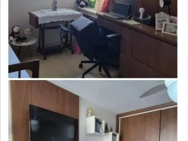 Apartamento com 10m² 2 quartos e 1 banheiro, à venda, no bairro Vila Betânia em São José Dos Campos