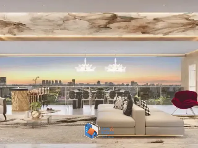 Apartamento com 169m² 3 quartos e 3 banheiros, à venda, no bairro Brooklin em São Paulo