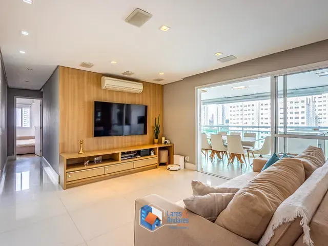 Apartamento com 109m² 3 quartos e 3 banheiros, à venda, no bairro Jardim Caravelas em São Paulo