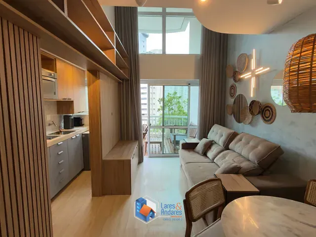 Apartamento com 55m² 1 quarto e 2 banheiros, à venda, no bairro Vila Nova Conceição em São Paulo