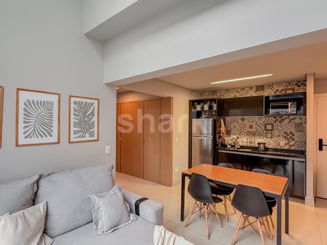 Apartamento com 70m² 1 quarto e 2 banheiros, à venda ou para alugar, no bairro Vila Olímpia em São Paulo