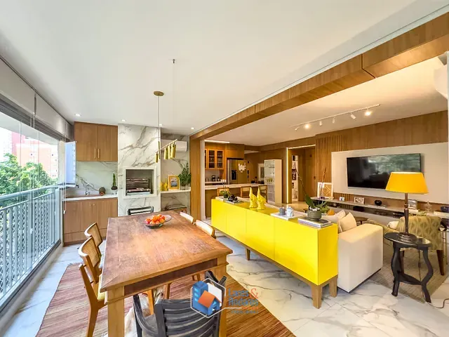 Apartamento com 131m² 3 quartos e 4 banheiros, à venda, no bairro Vila Mariana em São Paulo