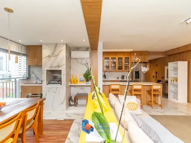 Apartamento com 131m² 3 quartos e 4 banheiros, à venda, no bairro Vila Mariana em São Paulo