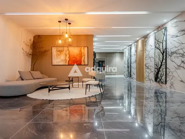 Apartamento 3 quartos e 4 banheiros, à venda, no bairro Centro em Ponta Grossa