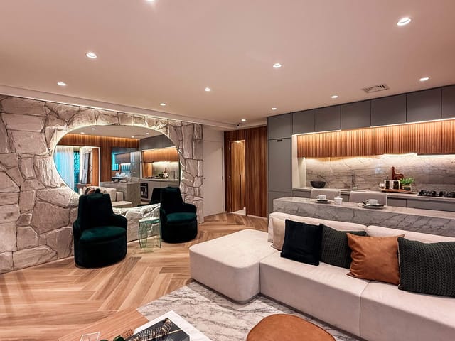 Apartamento com 80m² 2 quartos e 3 banheiros, à venda, no bairro Brooklin Paulista em São Paulo