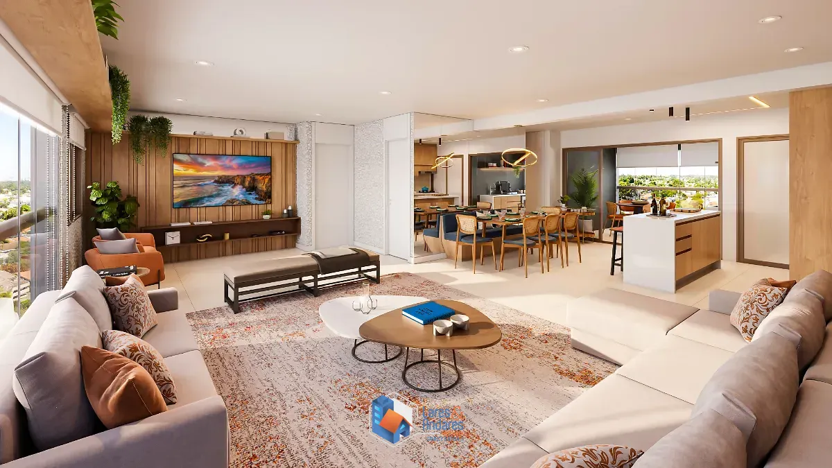 Apartamento, 3 quartos, 124 m² - Foto 2