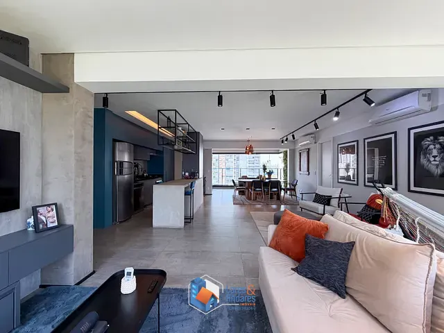 Apartamento com 145m² 3 quartos e 5 banheiros, à venda, no bairro Jardim das Acácias em São Paulo