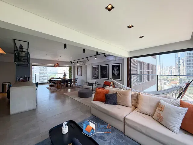Apartamento com 145m² 3 quartos e 5 banheiros, à venda, no bairro Jardim das Acácias em São Paulo