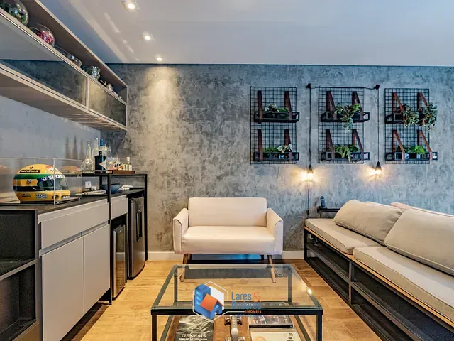 Apartamento com 90m² 1 quarto e 2 banheiros, à venda, no bairro Vila Nova Conceição em São Paulo