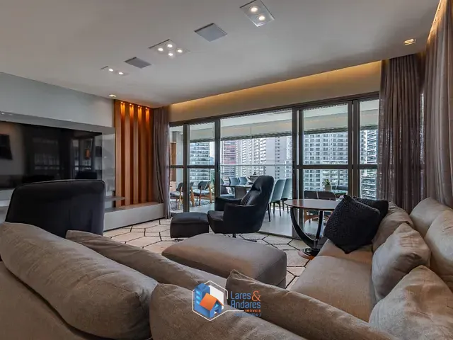 Apartamento com 181m² 4 quartos e 5 banheiros, à venda, no bairro Brooklin em São Paulo