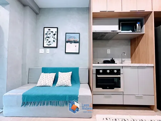 Apartamento com 32m² 1 quarto e 1 banheiro, à venda, no bairro Moema em São Paulo