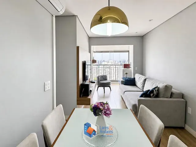 Apartamento com 54m² 2 quartos e 2 banheiros, à venda, no bairro Moema em São Paulo