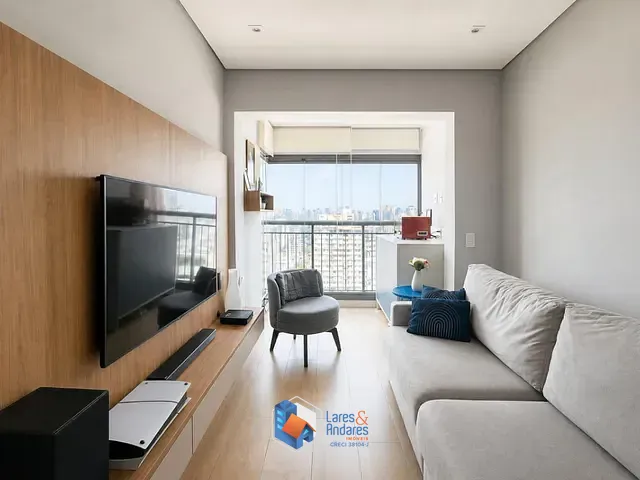 Apartamento com 54m² 2 quartos e 2 banheiros, à venda, no bairro Moema em São Paulo