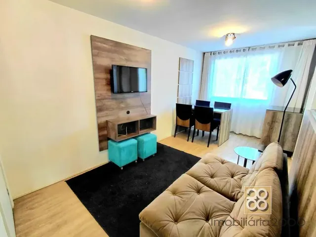 Apartamento 2 quartos e 1 banheiro, para alugar, no bairro Novo Mundo em Curitiba