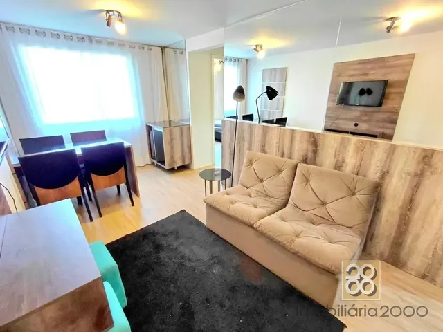 Apartamento 2 quartos e 1 banheiro, para alugar, no bairro Novo Mundo em Curitiba