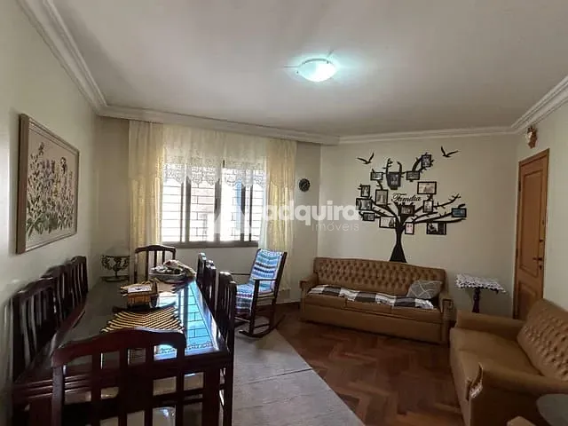 Apartamento com 151m² 3 quartos e 2 banheiros, à venda, no bairro Centro em Ponta Grossa