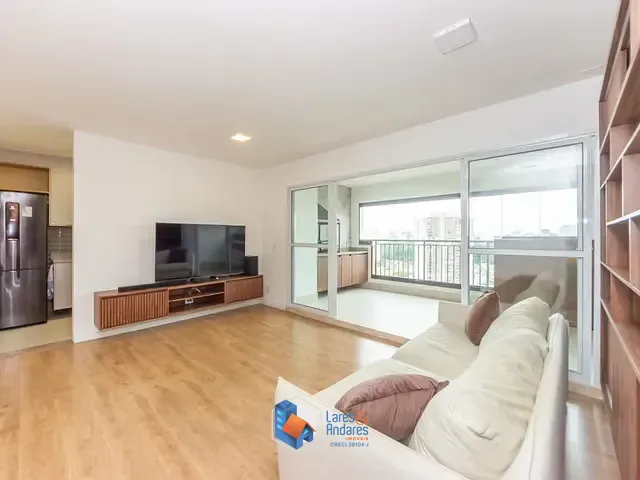 Apartamento com 94m² 2 quartos e 3 banheiros, à venda, no bairro Jardim Caravelas (região Santo Amaro) em São Paulo