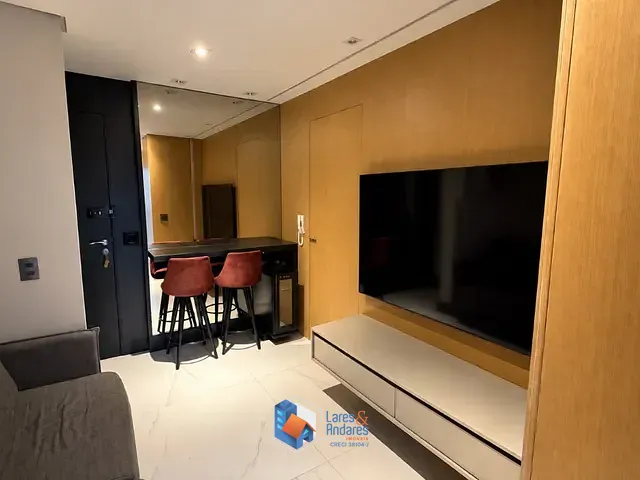 Apartamento com 35m² 1 quarto e 1 banheiro, à venda, no bairro Santo Amaro em São Paulo