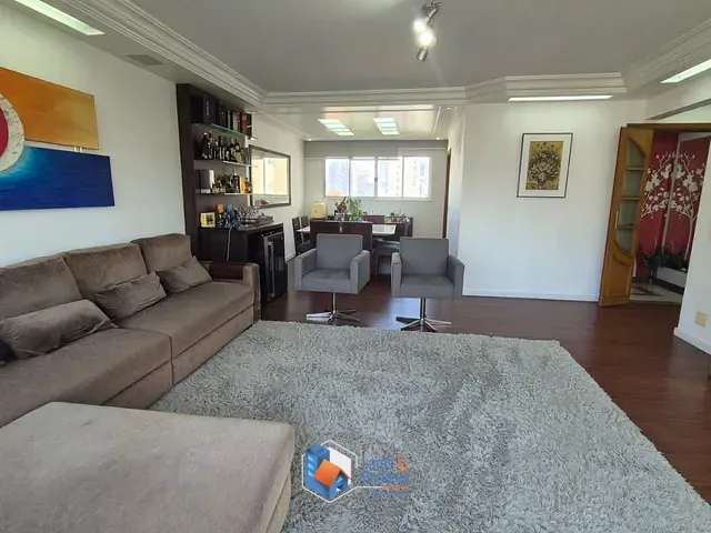 Apartamento com 187m² 4 quartos e 3 banheiros, à venda, no bairro Brooklin Novo em São Paulo