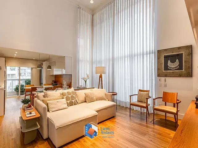 Apartamento com 134m² 1 quarto e 3 banheiros, à venda, no bairro Vila Nova Conceição em São Paulo