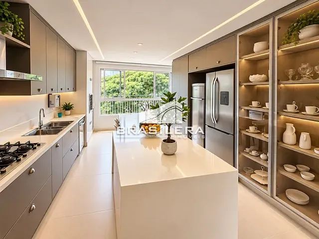 Apartamento com 242m² 4 quartos e 6 banheiros, à venda, no bairro Setor Marista em Goiânia