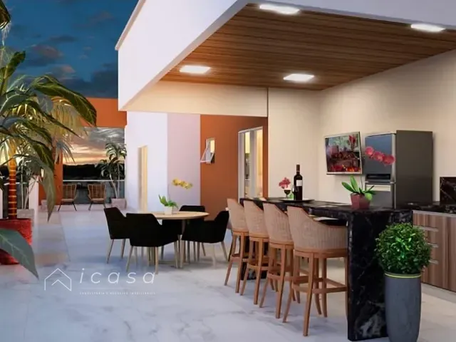 Apartamento com 76m² 2 quartos e 2 banheiros, à venda, no bairro Jardim Aquárius em São José dos Campos