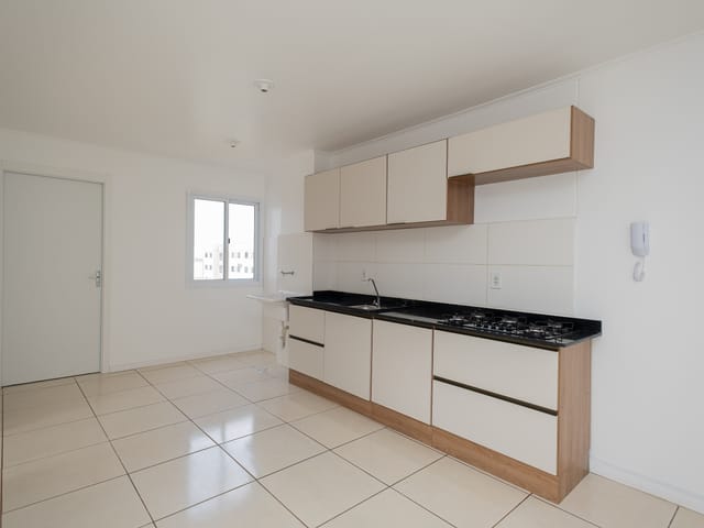 Apartamento com 49m² 2 quartos e 1 banheiro, para alugar, no bairro Fragata em Pelotas