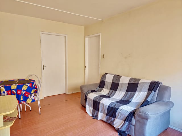 Foto do Apartamento - Apartamento no Fragata, Pelotas: 87,29 m² totais, 73,81 m² úteis, 3 quartos, ar-condicionado, armários, aquecimento elétrico. Cond. com segurança 24h e 1 vaga | UP Imóveis