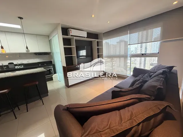 Apartamento com 67m² 2 quartos e 2 banheiros, para alugar, no bairro Setor Bueno em Goiânia