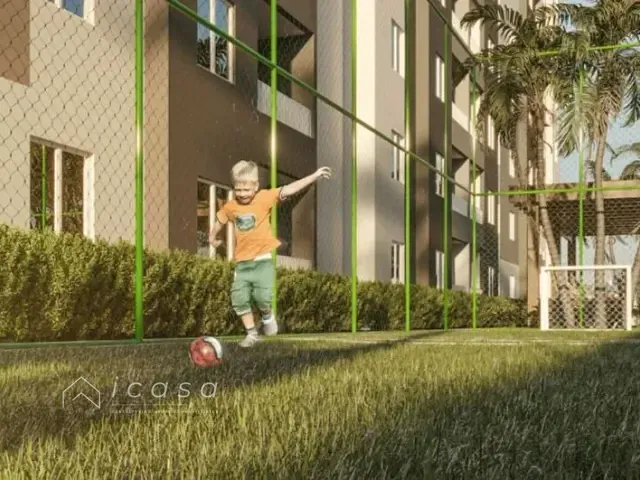 Apartamento com 52m² 2 quartos e 2 banheiros, à venda, no bairro Parque Residencial Flamboyant em São José dos Campos