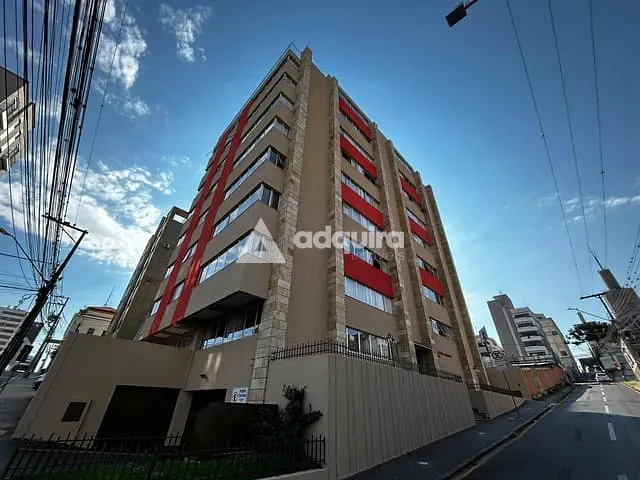 Apartamento com 182m² 3 quartos e 3 banheiros, à venda, no bairro Centro em Ponta Grossa