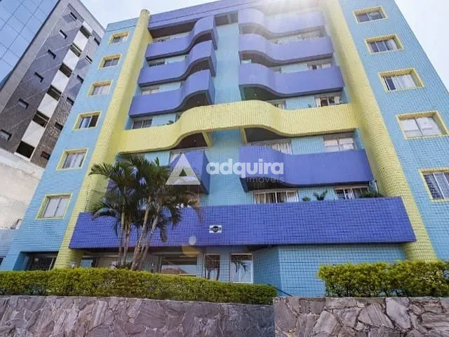 Apartamento com 163m² 3 quartos e 3 banheiros, à venda, no bairro Centro em Ponta Grossa