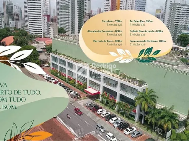 Apartamento com 51m², à venda, no bairro Torre em Recife