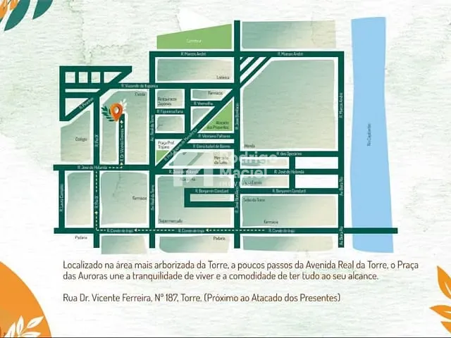 Apartamento com 51m², à venda, no bairro Torre em Recife