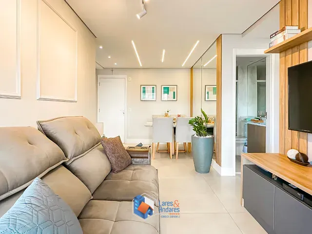 Apartamento com 65m² 2 quartos e 2 banheiros, à venda, no bairro Jardim Paraíso em São Paulo