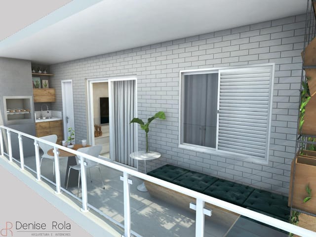 Apartamento com 71m² 2 quartos e 1 banheiro, à venda, no bairro Acaraú em Ubatuba