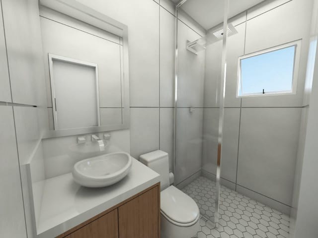 Apartamento com 71m² 2 quartos e 1 banheiro, à venda, no bairro Acaraú em Ubatuba