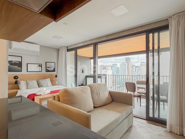 Apartamento com 44m² 1 quarto e 1 banheiro, à venda, no bairro Itaim Bibi em São Paulo