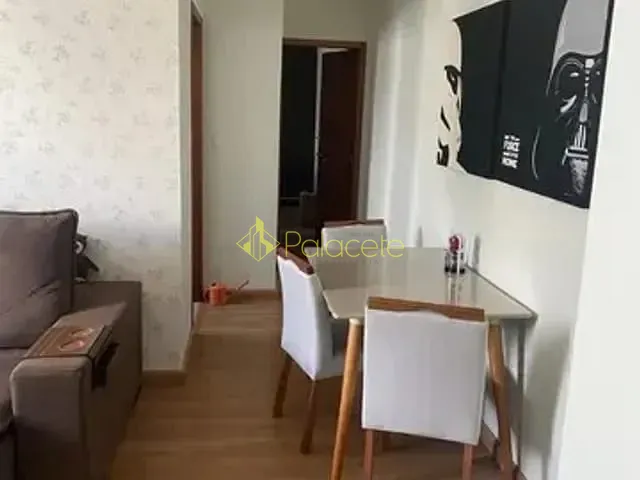 Apartamento 2 quartos e 1 banheiro, à venda, no bairro Parque São Luís em Taubaté