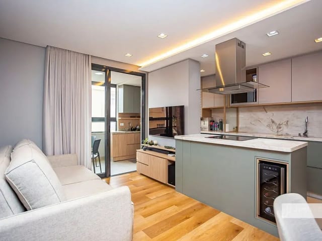 Apartamento 2 quartos e 3 banheiros, à venda, no bairro Bigorrilho em Curitiba