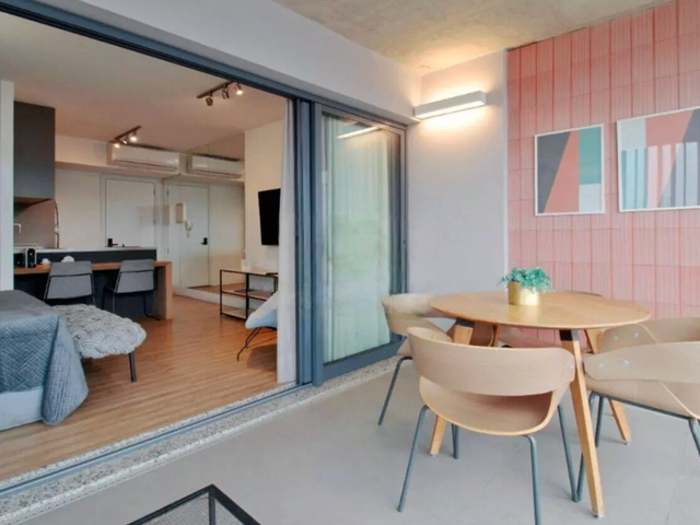 Apartamento com 56m² 1 quarto e 1 banheiro, à venda, no bairro Itaim Bibi em São Paulo