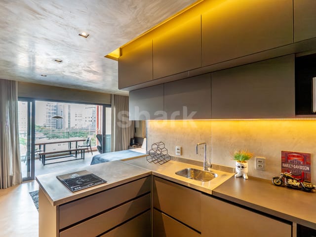 Apartamento com 44m² 1 quarto e 1 banheiro, à venda, no bairro Vila Nova Conceição em São Paulo