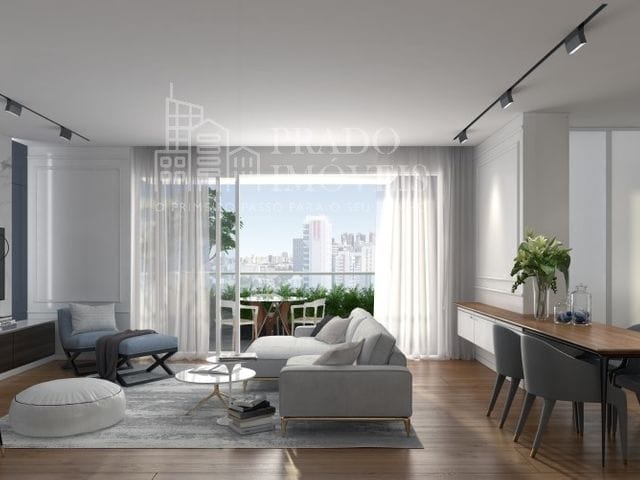 Apartamento 3 quartos e 2 banheiros, à venda, no bairro Cabral em Curitiba