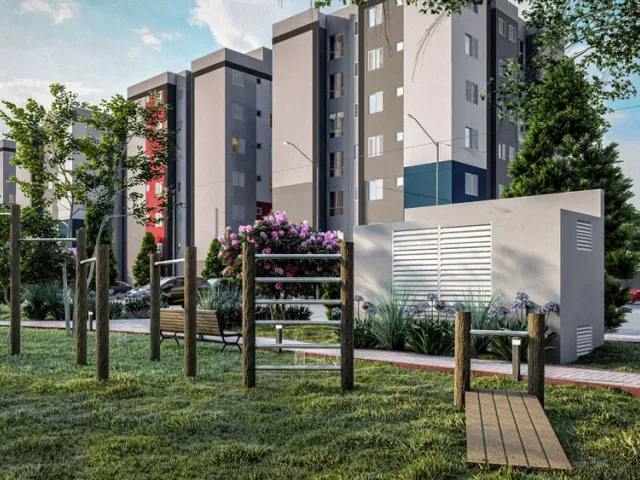 Foto do Apartamento - Apartamento à venda, Sala, 2 dormitórios, cozinha, área de serviço. Condomínio London Garden. Jardim Maria Celina, Londrina, PR | Guepardo Imob