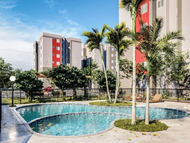 Foto do Apartamento - Apartamento à venda, Sala, 2 dormitórios, cozinha, área de serviço. Condomínio London Garden. Jardim Maria Celina, Londrina, PR | Guepardo Imob